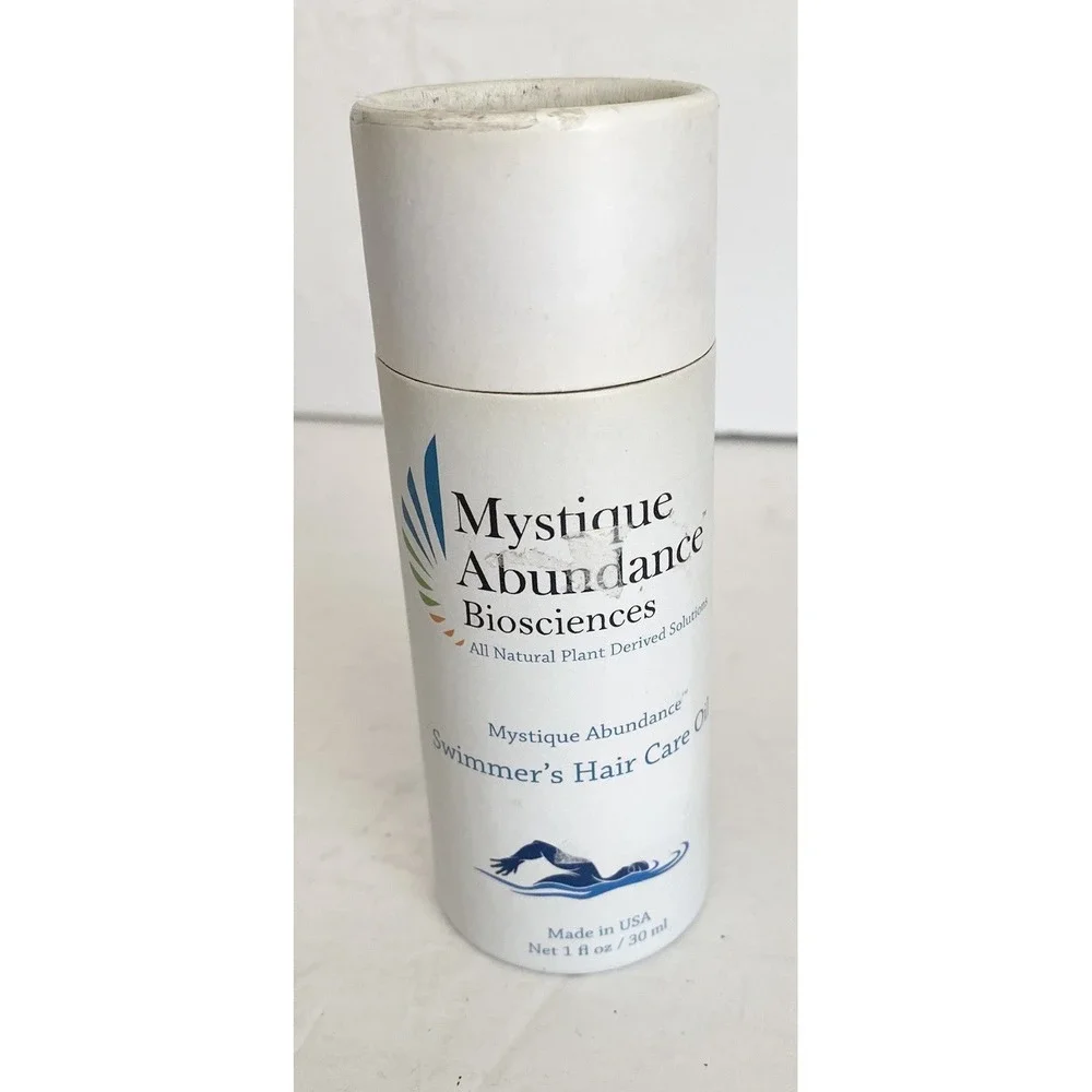 Mystique Abundance Swimmers Hair Care Oil Biosciences 1‎ Oz / 30ML USA Made